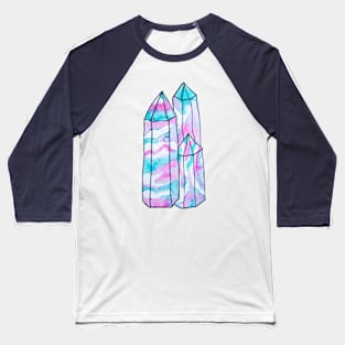 Transgender Pride Crystal Baseball T-Shirt